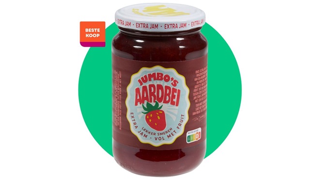 JUMBO'S Aardbeienconfituur Extra Jam Diamond